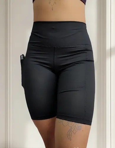 Calza Corta Biker Con Bolsillo Ideal Para Todo Tipo De Uso