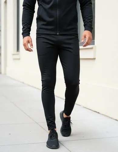 Calza Elastizada Para Hombre Todo Tipo De Deporte Jpsport Negro L