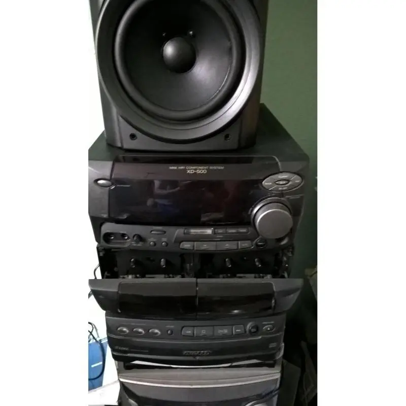 Minicomponente kenwood excelente estado y potencia!!