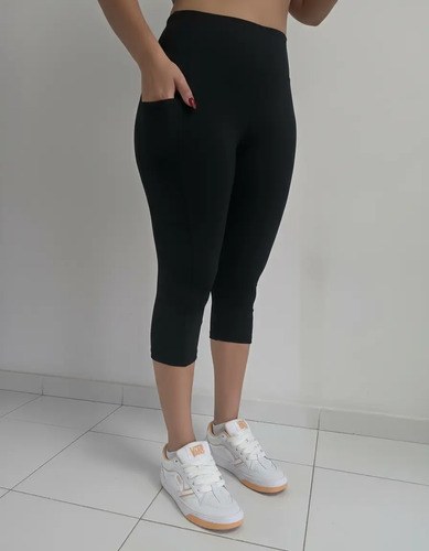 Capri Con Bolsillo Excelente Calce Comodo Ideal Sport