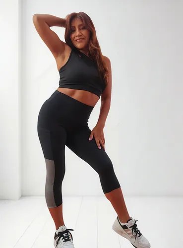 Conjunto Calza Capri+top Deportivo Excelente Calce Modelador - 11
