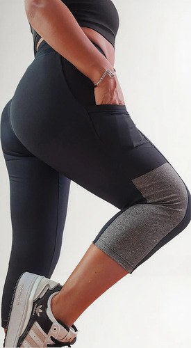 Conjunto Calza Capri+top Deportivo Excelente Calce Modelador - 12