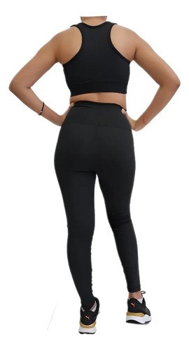 Conjunto Deportivo Jp Sport Calza Alto + Top Mujer - 4