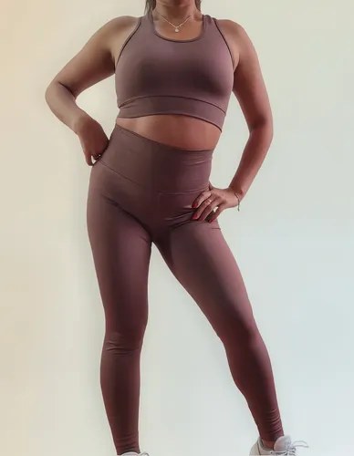 Conjunto Deportivo Jp Sport Calza Alto + Top Mujer - 10