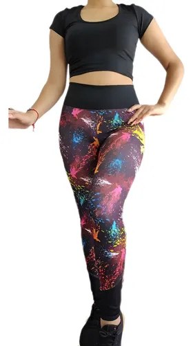 Leggins Faja Alta + Top Mujer Jp Sport Deportivo - 9