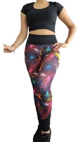 Leggins Faja Alta + Top Mujer Jp Sport Deportivo - 11