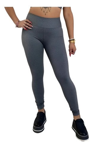 Pack X 2 Calzas Suplex Sport Color A Eleccion Negro Y Gris - 9
