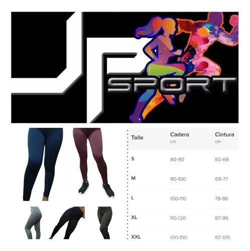 Pack X 2 Calzas Suplex Sport Color A Eleccion Negro Y Gris - 10