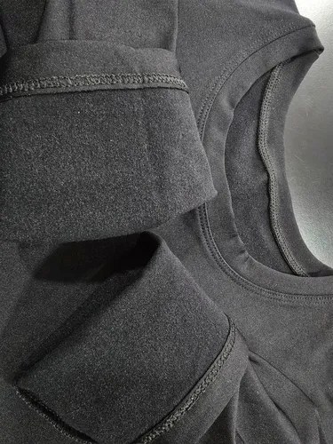 Remera Termica Para Hombre Calidad Premium Negro M - 4
