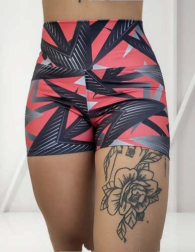 Short Deportivo Faja Modeladora Sublimado Jp Sport