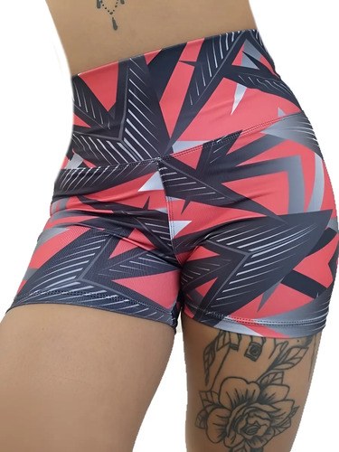 Short Deportivo Faja Modeladora Sublimado Jp Sport - 2