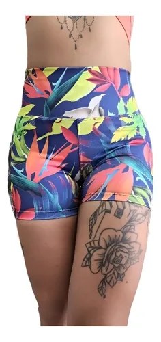 Short Deportivo Faja Modeladora Sublimado Jp Sport - 4