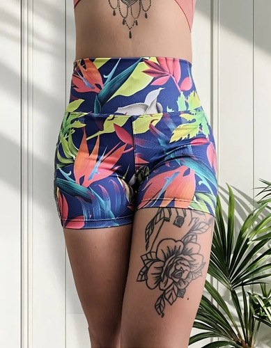 Short Deportivo Faja Modeladora Sublimado Jp Sport - 6