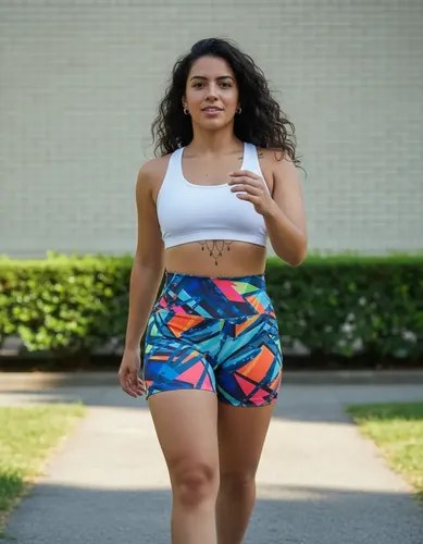 Short Fantasia Faja Modeladora Y Calce Perfecto Jpsport Negro Multicolor L - 3