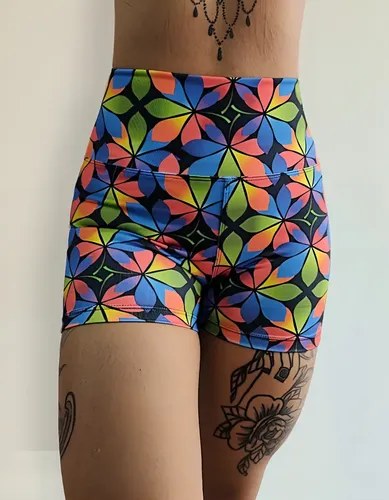Short Fantasia Faja Modeladora Y Calce Perfecto Jpsport Trebol Colores Fantasia Xl
