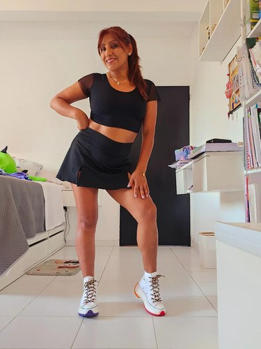 Short Pollera Elastizada Ideal Para Todo Tipo De Deporte