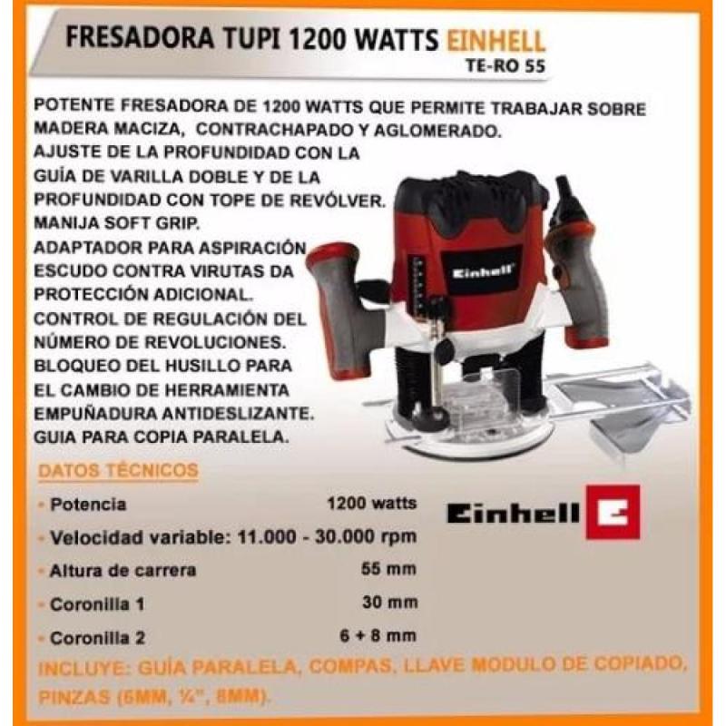 Fresadora Einhell sin uso Nueva en Caja - 2