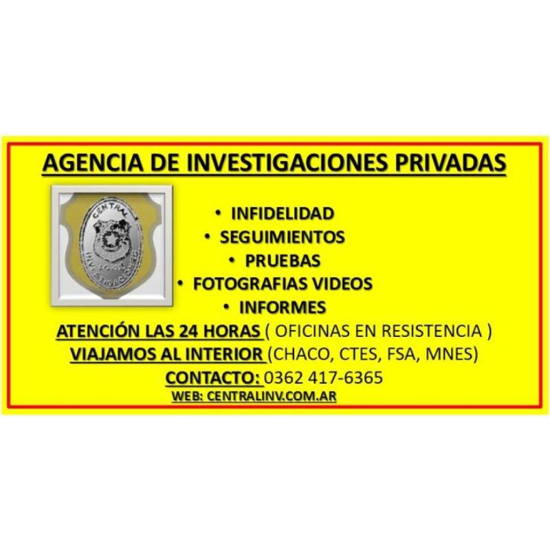 Detectives Privados - Infidelidad - Seguimientos - Cobranzas