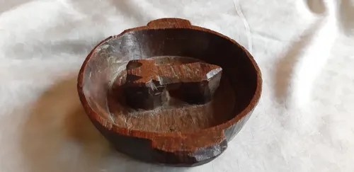 Antiguo Chichero De Madera