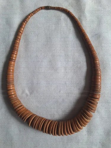 Collar De Madera - Bereber - Africa Marrón Claro - 4