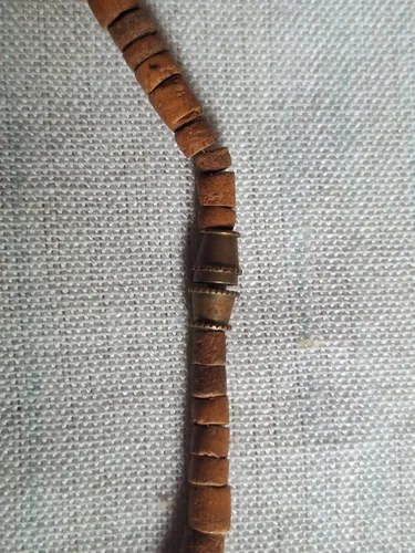 Collar De Madera - Bereber - Africa Marrón Claro - 5