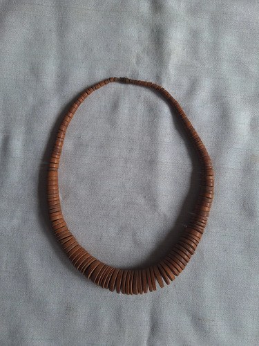 Collar De Madera - Bereber - Africa Marrón Claro - 7