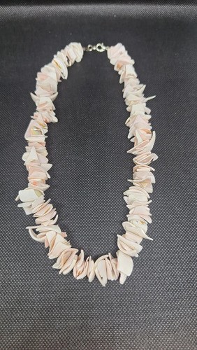 Collar De Nacar - Caracoles Del Pacifico Rosa - 6