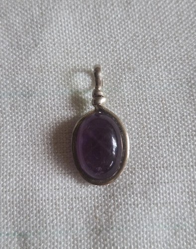 Dije De Amatista Y Plata Violeta - 6