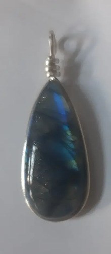 Dije De Labradorita Azul - 7