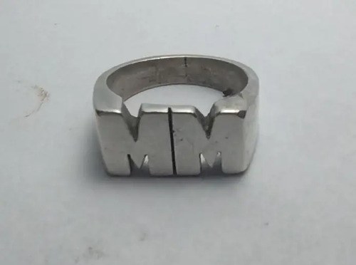 Anillo Plata 900 Mm Consultar Stock Plateado 111