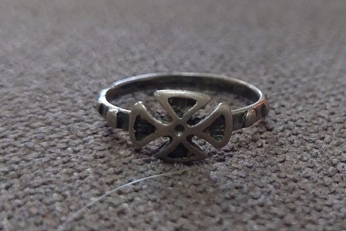 Anillo Plata Rosario Vasco Denario Consultar Stock Plateado Xxxx