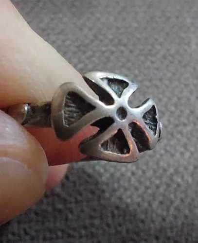 Anillo Plata Rosario Vasco Denario Consultar Stock Plateado Xxxx - 4