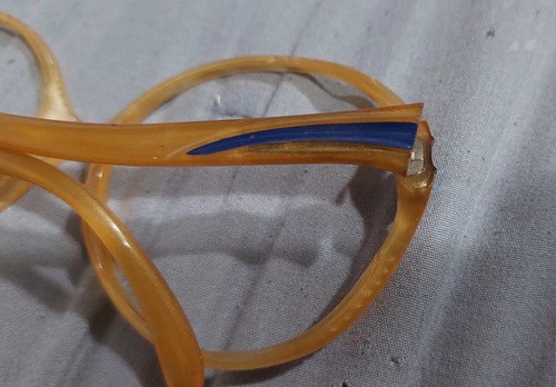 Anteojos Armazon Vintage Viennaline Germany Consultar Stock Naranja Claro - 5