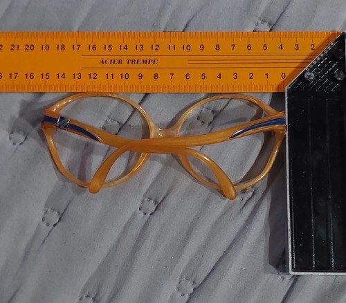 Anteojos Armazon Vintage Viennaline Germany Consultar Stock Naranja Claro - 6