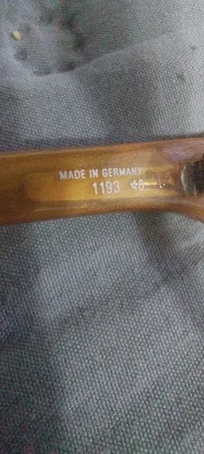 Anteojos Armazon Vintage Viennaline Germany Consultar Stock Naranja Claro - 8