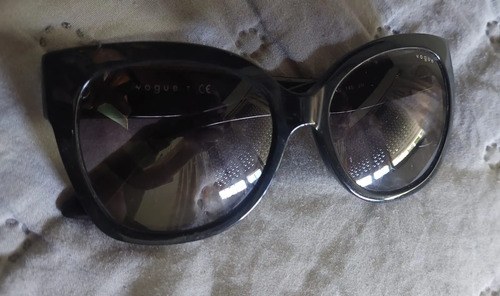 Anteojos Sol Negro Vogue Polarizados Vo5338 Consultar Stock Océano Negro