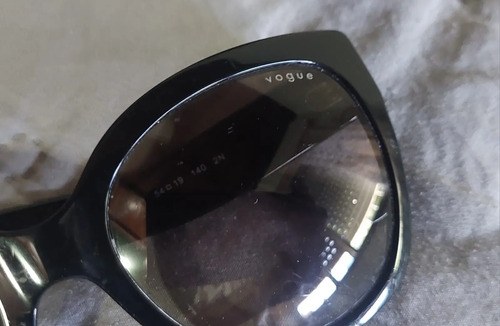 Anteojos Sol Negro Vogue Polarizados Vo5338 Consultar Stock Océano Negro - 4