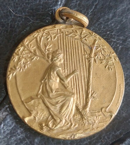 Antigua Medalla Inst Musical Eeber Art.nouv Consultar Stock