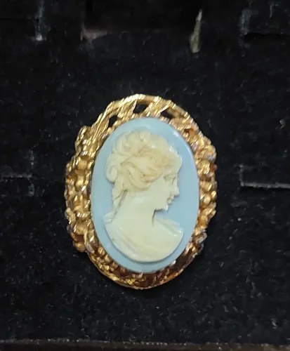 Antiguo Anillo Camafeo Dorado Regulab Consultar Stock Dorado Reg - 5