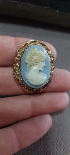 Antiguo Anillo Camafeo Dorado Regulab Consultar Stock Dorado Reg - 7