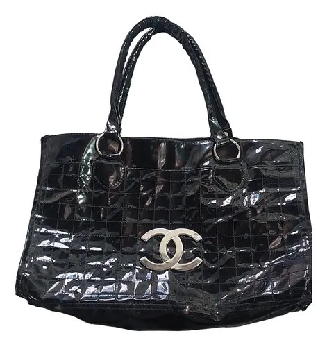 Bolso Mano Negro Acrílico Consultar Stock Negro Lisa