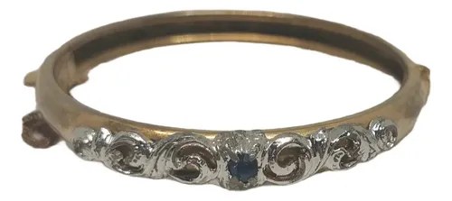 Brazalete Pulsera Dorado Fantasía Fina Consultar Stock Dorado Oscuro