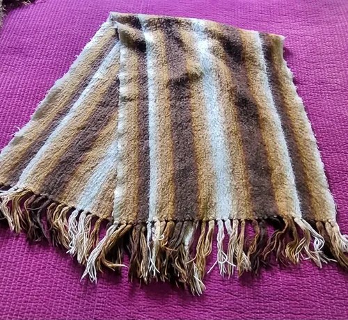 Bufanda Chal Lana Norteña Grande 62 X 200 Cm Consultar Stock Marrón Claro Uni
