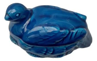 Caja Paloma Cerámica Firenze Italia Azul Consultar Stock - 2