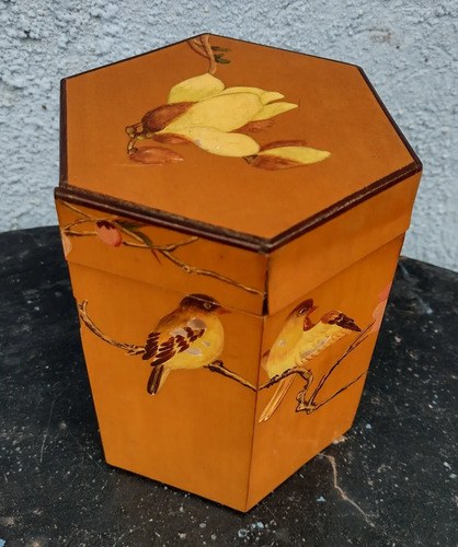 Caja Te China Pintada Mano Consultar Stock - 2