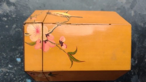 Caja Te China Pintada Mano Consultar Stock - 6