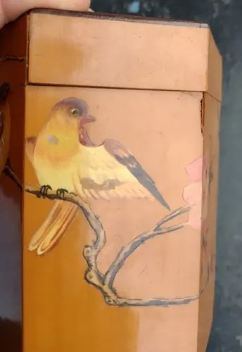 Caja Te China Pintada Mano Consultar Stock - 8