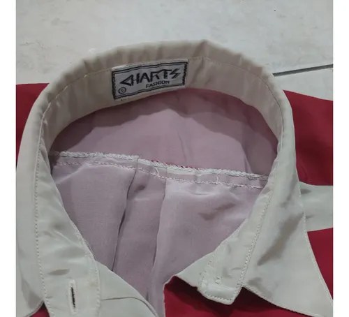 Camisa Vintage Dama Vinatge Charts Consultar Stock Fucsia Geométrica S - 6