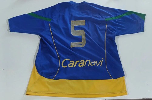 Camiseta Cafetalero Caranavi Bolivia N5 Consultar Stock Azul No Xl - 5
