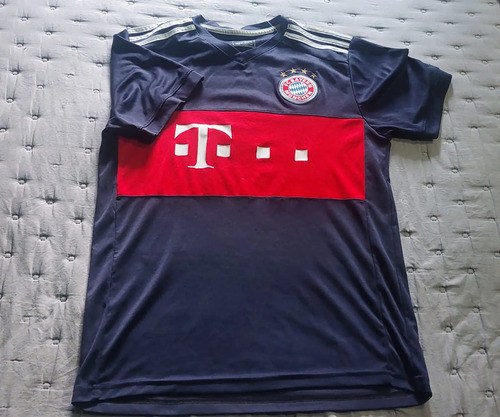Camiseta Bayern Munich 2017 Retro Tm C2 Consultar Stock Azul M